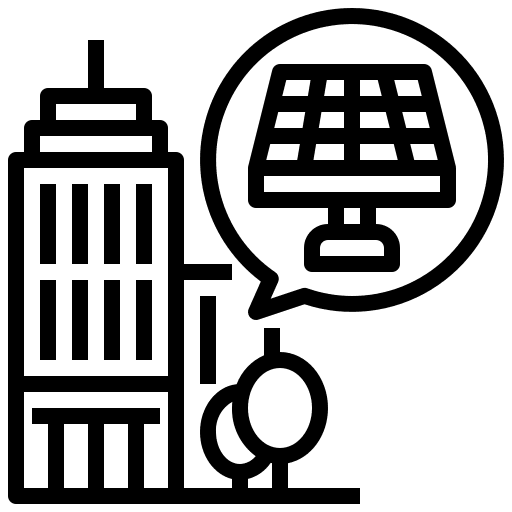 City renewable energy ecology and environment city icon City renewable energy ecology and environment city icon
