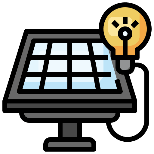 Lighting renewable energy ecological ecology icon Lighting renewable energy ecological ecology icon
