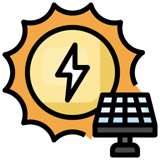 Sun plug solar energy sun icon Sun plug solar energy sun icon