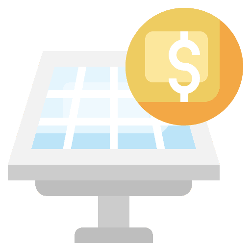 Money sun money ecology icon