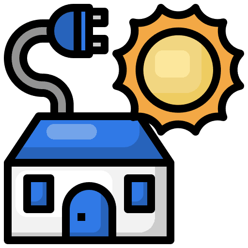 Solar energy ecology and environment solar panel renewable energy icon Solar energy ecology and environment solar panel renewable energy icon