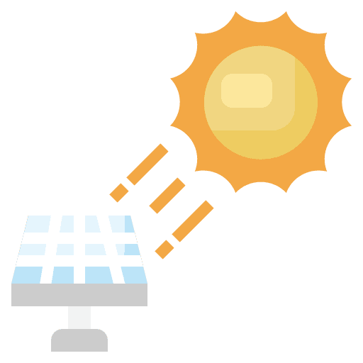 Solar panel nature power solar ecology and environment icon Solar panel nature power solar ecology and environment icon