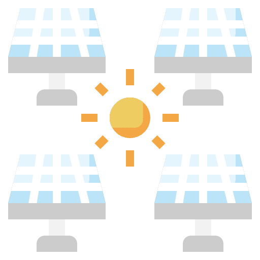 Solar panel renewable energy ecology and environment power solar icon Solar panel renewable energy ecology and environment power solar icon