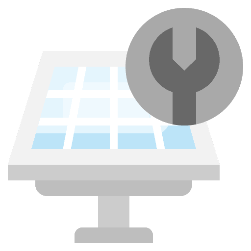 Solar panel solar energy power solar industry icon