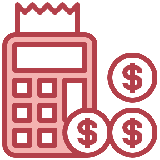 Calculator money calculator expenses icon