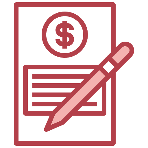 Document fraudulent fraud corruption icon