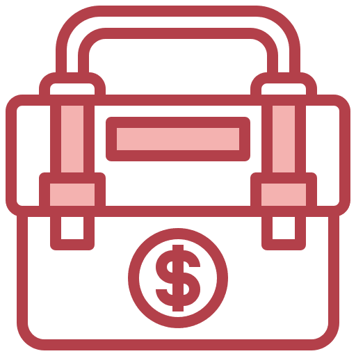Briefcase coin briefcase safety icon Briefcase coin briefcase safety icon