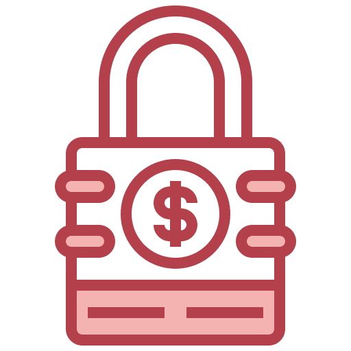 Lock security ban crisis icon Lock security ban crisis icon