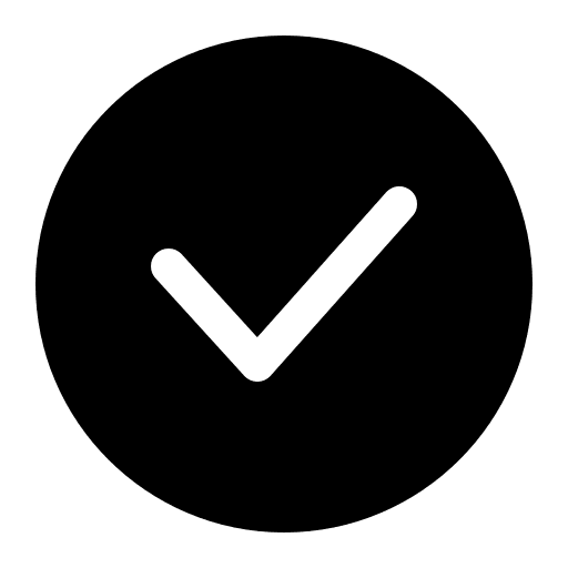 Done right correct interface icon