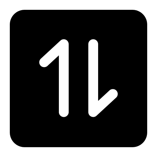 Mobile data up arrow mobile data exchange icon
