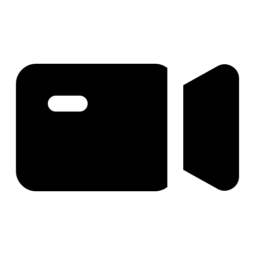 Video record ui interface video camera icon