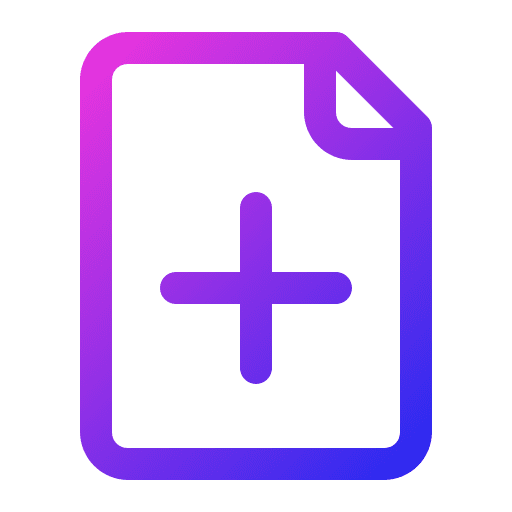 New document files and folders archive interface icon New document files and folders archive interface icon