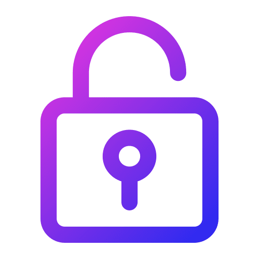 Unlock unlock unsecure open icon Unlock unlock unsecure open icon
