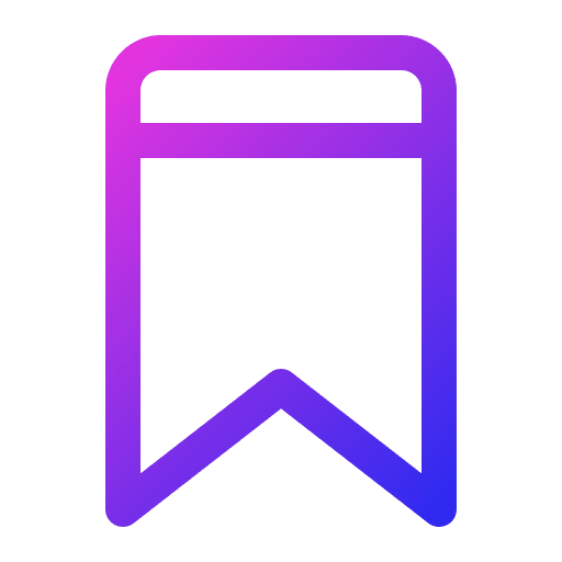 Bookmark shape favourite ui icon Bookmark shape favourite ui icon