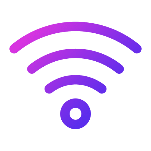 Wifi connection signal internet icon Wifi connection signal internet icon