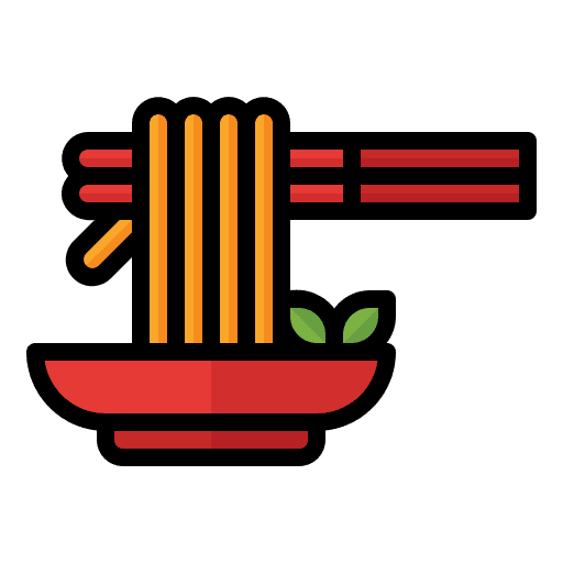 Noodle china oriental bowl icon Noodle china oriental bowl icon