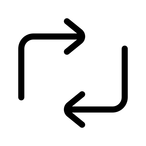 Exchange button arrows direction icon Exchange button arrows direction icon