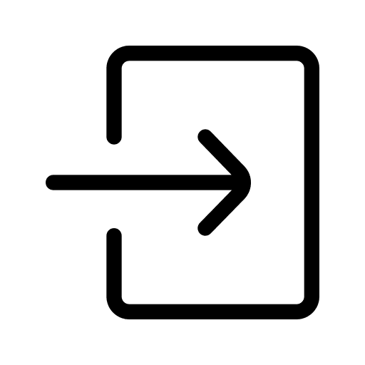 Log in button arrow pointer icon Log in button arrow pointer icon