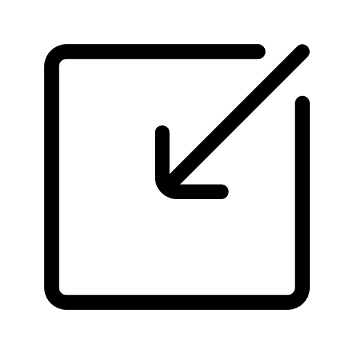 Minimize button pointer arrows icon Minimize button pointer arrows icon