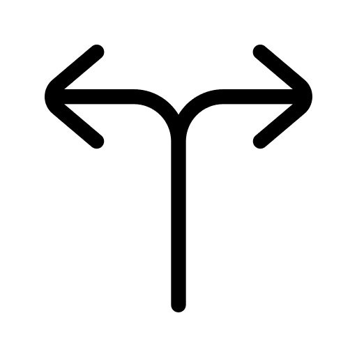 Split button direction arrow icon Split button direction arrow icon