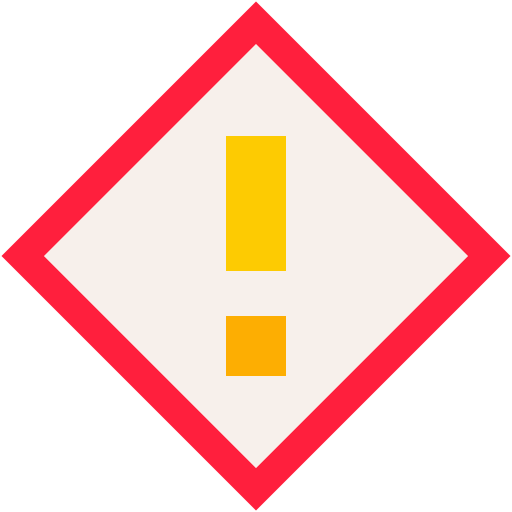 Danger alert exception danger icon Danger alert exception danger icon
