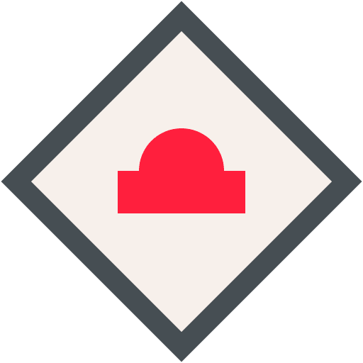 Hump transportation traffic sign alert icon Hump transportation traffic sign alert icon