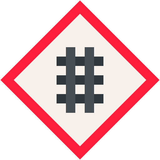 Traffic sign traffic sign railroad railroad crossing icon Traffic sign traffic sign railroad railroad crossing icon