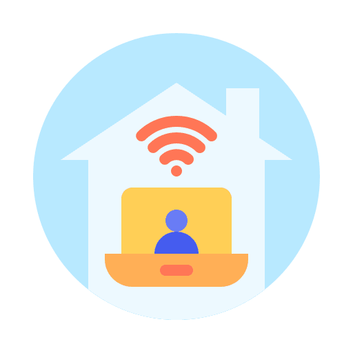Conference conference home office wifi icon Conference conference home office wifi icon