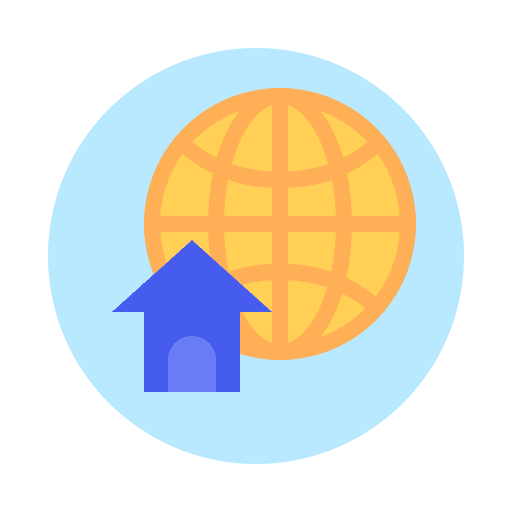 Internet online business internet icon