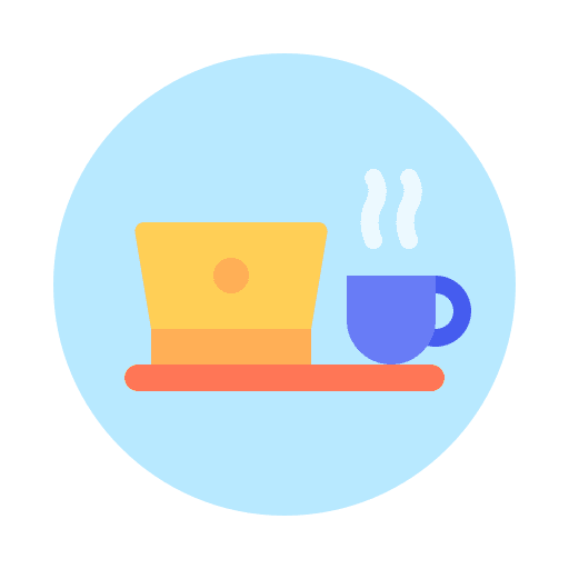 Working home office business and finance work icon Working home office business and finance work icon