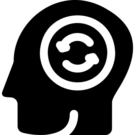 Refresh emotion mind psychology icon Refresh emotion mind psychology icon