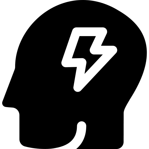 Thinking wellness psychology think icon