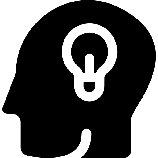 Idea wellness intelligence emotion icon Idea wellness intelligence emotion icon