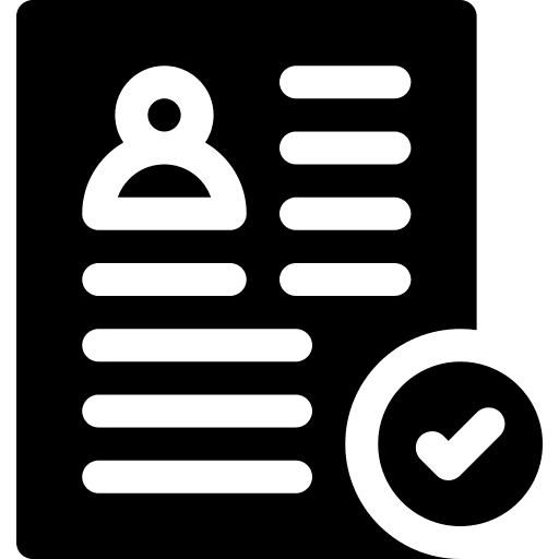 Approved approved file check icon