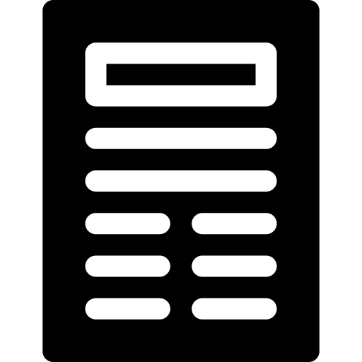 Document files and folders file archive icon