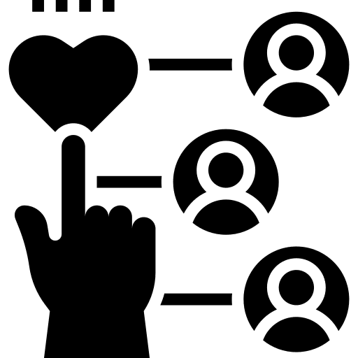 Insight business and finance insight people icon