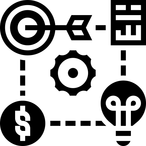 Objective keyword key positioning icon