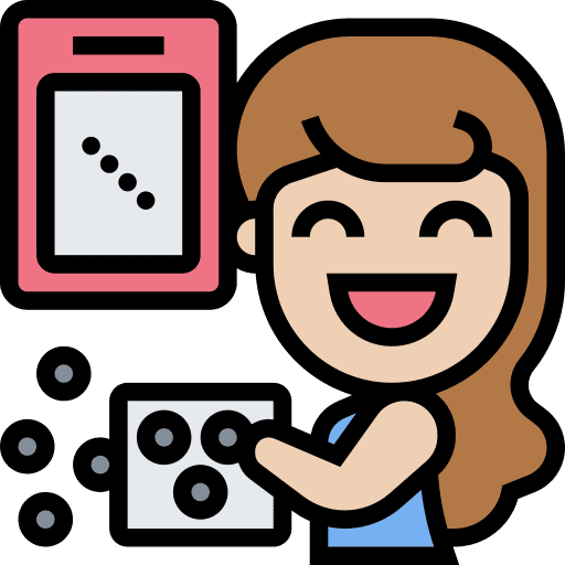 Bingo win gambling gaming icon