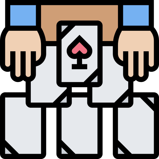 Card hand dices aces icon