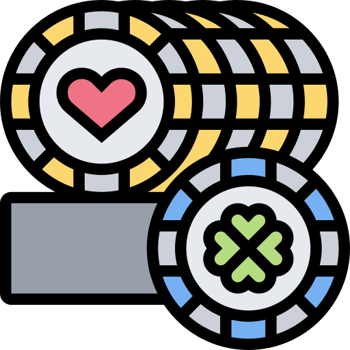 Casino chip gambling chips poker chips poker chip icon
