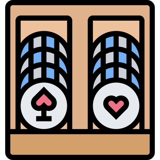 Chip chip casino poker chip icon