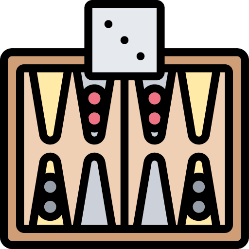 Backgammon backgammon fun hobbies and free time icon Backgammon backgammon fun hobbies and free time icon