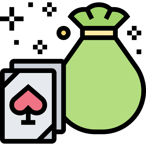 Money bag casino gambling money bag icon Money bag casino gambling money bag icon