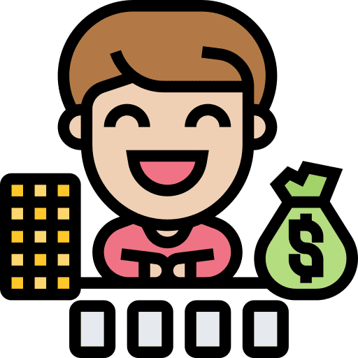 Player card poker person icon Player card poker person icon