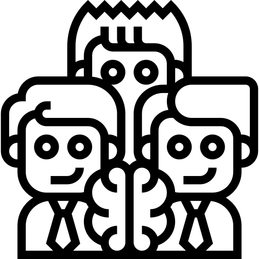 Brainstorming consult brainstorming consultation icon
