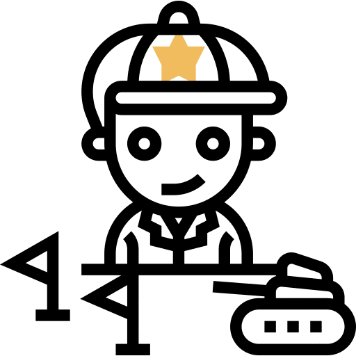 Strategy man professions and jobs tactical icon Strategy man professions and jobs tactical icon