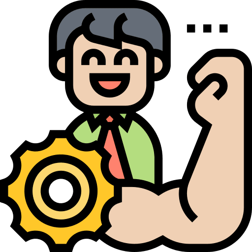 Strength strength strong arms icon