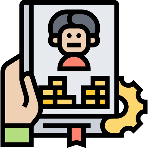 Investment investment bank document icon Investment investment bank document icon