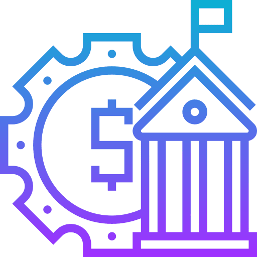 Financial savings business and finance banking icon
