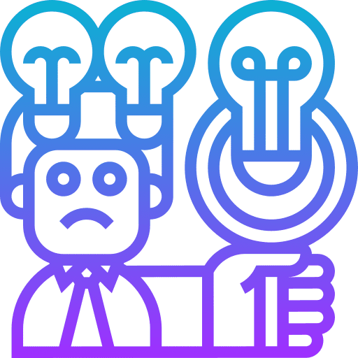 Ideas ideas worker thinking icon Ideas ideas worker thinking icon